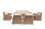 505#RHINO GRANDE DINING SOFA SET 3
